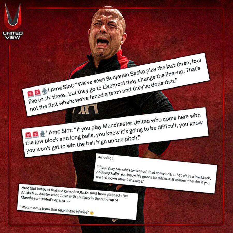 利物浦主帅死不服输,重申曼联进球不应存在!卡拉格抱怨英超长传过多 利物浦主帅死不服输,重申曼联进球不应存在!卡拉格抱怨英超长传过多