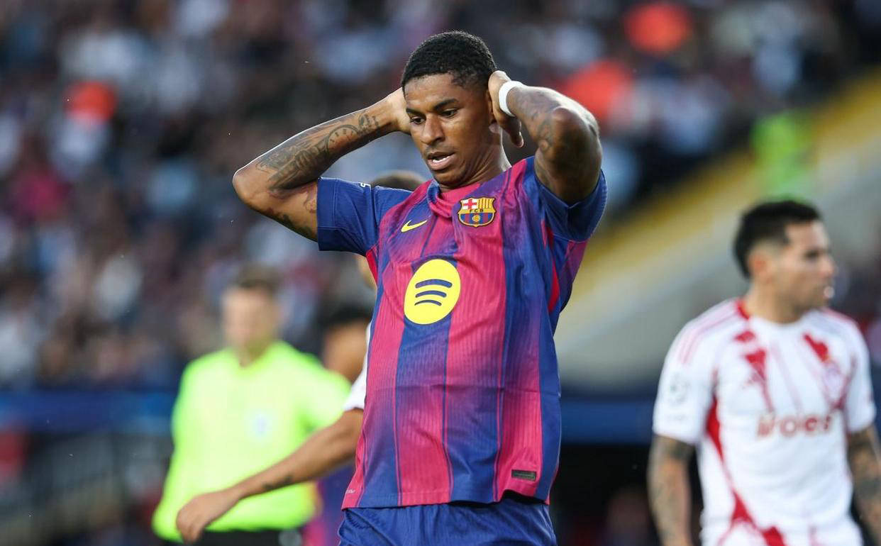 3000万欧洲巴萨的赌注:拉什福德在诺坎普蓬勃发展 3000万欧洲巴萨的赌注:拉什福德在诺坎普蓬勃发展